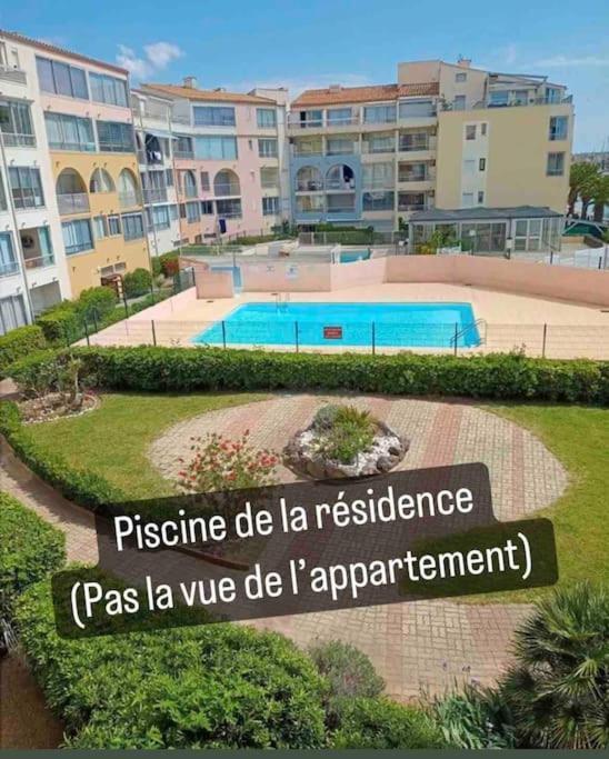 Superbe Appartement 6 Personnes Avec Piscine Secteur Richelieu, A 400M De La Plage Et A 650M Du Centre Port Agde Buitenkant foto